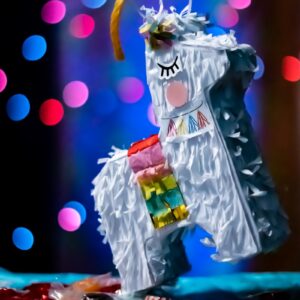 a close up of a toy horse on a table